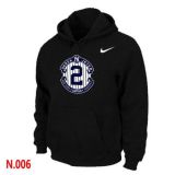 Nike New York New York Yankees #2 Derek Jeter Official Final Season Commemorative Logo Pullover Hood