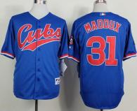 Chicago Cubs -31 Greg Maddux Blue 1994 Turn Back The Clock Stitched MLB Jersey