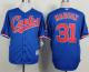 Chicago Cubs -31 Greg Maddux Blue 1994 Turn Back The Clock Stitched MLB Jersey