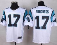 Nike Carolina Panthers -17 Devin Funchess White Stitched NFL Elite Jersey