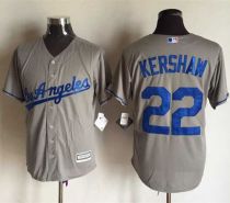 Los Angeles Dodgers -22 Clayton Kershaw Grey New Cool Base Stitched MLB Jersey Los Angeles Dodgers -22 Clayton Kershaw Grey New Cool Base Stitched MLB Jersey