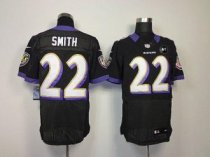 Nike Ravens -22 Jimmy Smith Black Alternate With Art Patch Stitched NFL Elite Jersey Nike Ravens -22 Jimmy Smith Black Alternate With Art Patch Stitched NFL Elite Jersey