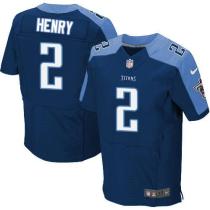 Nike Titans -2 Derrick Henry Navy Blue Alternate Stitched NFL Elite Jersey Nike Titans -2 Derrick Henry Navy Blue Alternate Stitched NFL Elite Jersey