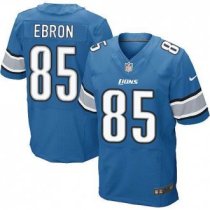 NEW Lions -85 Eric Ebron Blue Team Color Stitched NFL Elite Jersey NEW Lions -85 Eric Ebron Blue Team Color Stitched NFL Elite Jersey
