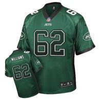 Nike New York Jets -62 Leonard Williams Green Team Color Men's Stitched NFL Elite Drift Fashion Jers