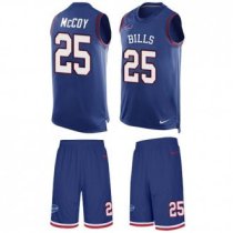 Bills #25 LeSean McCoy Royal Blue Team Color Stitched NFL Limited Tank Top Suit Jersey Bills #25 LeSean McCoy Royal Blue Team Color Stitched NFL Limited Tank Top Suit Jersey