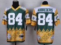 Nike Green Bay Packers #84 Jared Abbrederis Green Men's Stitched NFL Elite Noble Fashion Jersey