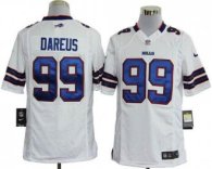 Nike Bills -99 Marcell Dareus White Stitched NFL Game Jersey