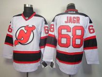 New Jersey Devils -68 Jaromir Jagr White Stitched NHL Jersey New Jersey Devils -68 Jaromir Jagr White Stitched NHL Jersey