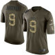 Nike Washington Redskins -9 Sonny Jurgensen Green Stitched NFL Limited Salute to Service Jersey