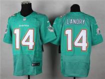 Nike Miami Dolphins #14 Jarvis Landry Aqua Green Team Color Men's Stitched NFL New Elite Jersey Nike Miami Dolphins #14 Jarvis Landry Aqua Green Team Color Men's Stitched NFL New Elite Jersey