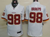 Nike Redskins -98 Brian Orakpo White Stitched NFL Limited Jersey