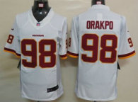 Nike Redskins -98 Brian Orakpo White Stitched NFL Limited Jersey