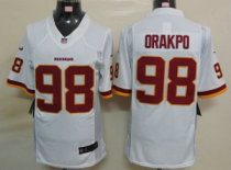 Nike Redskins -98 Brian Orakpo White Stitched NFL Limited Jersey Nike Redskins -98 Brian Orakpo White Stitched NFL Limited Jersey