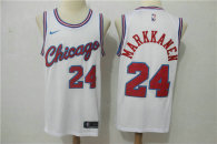 Chicago Bulls #24 Markkanen red NBA jerseys