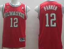 Revolution 30 Milwaukee Bucks -12 Jabari Parker Red Stitched NBA Jersey Revolution 30 Milwaukee Bucks -12 Jabari Parker Red Stitched NBA Jersey