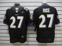 Nike Ravens -27 Ray Rice Black Alternate With Art Patch Stitched NFL Elite Jersey Nike Ravens -27 Ray Rice Black Alternate With Art Patch Stitched NFL Elite Jersey