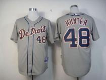 Detroit Tigers #48 Torii Hunter Grey Cool Base Stitched MLB Jersey Detroit Tigers #48 Torii Hunter Grey Cool Base Stitched MLB Jersey