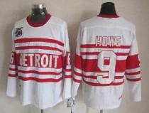 Detroit Red Wings -9 Gordie Howe White CCM Throwback 75TH Stitched NHL Jersey Detroit Red Wings -9 Gordie Howe White CCM Throwback 75TH Stitched NHL Jersey