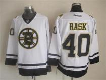 Boston Bruins -40 Tuukka Rask White Fashion Stitched NHL Jersey Boston Bruins -40 Tuukka Rask White Fashion Stitched NHL Jersey