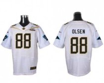 Nike Carolina Panthers -88 Greg Olsen White 2016 Pro Bowl Stitched NFL Elite Jersey Nike Carolina Panthers -88 Greg Olsen White 2016 Pro Bowl Stitched NFL Elite Jersey