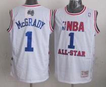 Mitchell And Ness Orlando Magic -1 Tracy Mcgrady White 2003 All Star Stitched NBA Jersey Mitchell And Ness Orlando Magic -1 Tracy Mcgrady White 2003 All Star Stitched NBA Jersey