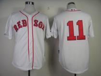 Boston Red Sox #11 Clay Buchholz White Cool Base Stitched MLB Jersey Boston Red Sox #11 Clay Buchholz White Cool Base Stitched MLB Jersey