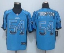 Nike Carolina Panthers -54 Shaq Thompson Blue Alternate Stitched NFL Elite Drift Fashion jersey Nike Carolina Panthers -54 Shaq Thompson Blue Alternate Stitched NFL Elite Drift Fashion jersey