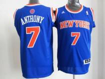 New York Knicks -7 Carmelo Anthony Blue Road New 2012-13 Season Stitched NBA Jersey New York Knicks -7 Carmelo Anthony Blue Road New 2012-13 Season Stitched NBA Jersey