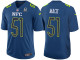 2017 PRO BOWL NFC ALEX MACK BLUE GAME JERSEY