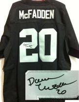 Nike Oakland Raiders #20 Darren McFadden Black Team Color Men's Stitched NFL Elite Autographed Jerse Nike Oakland Raiders #20 Darren McFadden Black Team Color Men's Stitched NFL Elite Autographed Jerse