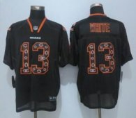 Nike Chicago Bears -13 Kevin White New Lights Out Black Stitched NFL Elite Jersey
