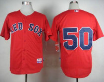 Boston Red Sox #50 Mookie Betts Red Cool Base Stitched MLB Jersey Boston Red Sox #50 Mookie Betts Red Cool Base Stitched MLB Jersey