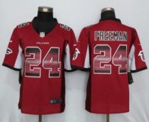 Nike Falcons 24 Devonta Freeman Red Team Color Stitched NFL Limited Strobe Jersey Nike Falcons 24 Devonta Freeman Red Team Color Stitched NFL Limited Strobe Jersey