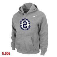 Nike New York New York Yankees #2 Derek Jeter Official Final Season Commemorative Logo Pullover Hood
