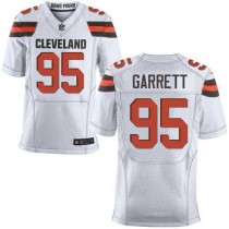 Nike Browns -95 Myles Garrett White Stitched NFL New Elite Jersey Nike Browns -95 Myles Garrett White Stitched NFL New Elite Jersey