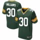 Nike Packers -30 Jamaal Williams Green Team Color Stitched NFL Elite Jersey