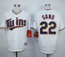 Minnesota Twins -22 Miguel Sano White Home Cool Base Stitched MLB Jersey Minnesota Twins -22 Miguel Sano White Home Cool Base Stitched MLB Jersey