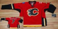 Calgary Flames -7 Todd Bertuzzi Stitched Red NHL Jersey