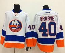 New York Islanders -40 Michael Grabner White Stitched NHL Jersey New York Islanders -40 Michael Grabner White Stitched NHL Jersey