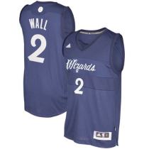 Washington Wizards -2 John Wall Blue 2016-2017 Christmas Day Stitched NBA Jersey Washington Wizards -2 John Wall Blue 2016-2017 Christmas Day Stitched NBA Jersey