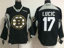 Boston Bruins -17 Milan Lucic Black Practice Stitched NHL Jersey Boston Bruins -17 Milan Lucic Black Practice Stitched NHL Jersey