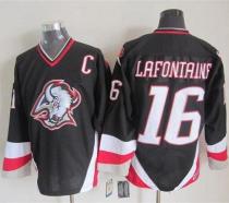 Buffalo Sabres -16 Pat Lafontaine Black CCM Throwback Stitched NHL Jersey Buffalo Sabres -16 Pat Lafontaine Black CCM Throwback Stitched NHL Jersey