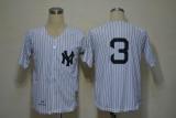 Mitchell And Ness 1932 New York Yankees -3 Babe Ruth White Throwback Stitched MLB Jersey