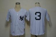 Mitchell And Ness 1932 New York Yankees -3 Babe Ruth White Throwback Stitched MLB Jersey