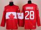 Olympic 2014 CA 28 Claude Giroux Red Stitched NHL Jersey