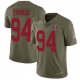 Nike 49ers -94 Solomon Thomas Olive Stitched NFL Limited 2017 Salute to Service Jersey