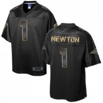 Nike Carolina Panthers -1 Cam Newton Pro Line Black Gold Collection Stitched NFL Game Jersey Nike Carolina Panthers -1 Cam Newton Pro Line Black Gold Collection Stitched NFL Game Jersey