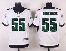 Nike Philadelphia Eagles #55 Brandon Graham White Men's Stitched NFL New Elite Jersey Nike Philadelphia Eagles #55 Brandon Graham White Men's Stitched NFL New Elite Jersey