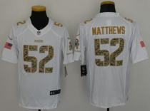 Nike Packers -52 Clay Matthews White Stitched NFL Limited Salute To Service Jersey Nike Packers -52 Clay Matthews White Stitched NFL Limited Salute To Service Jersey